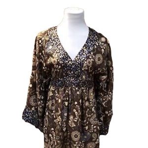 Express Kimono Style Floral Dress